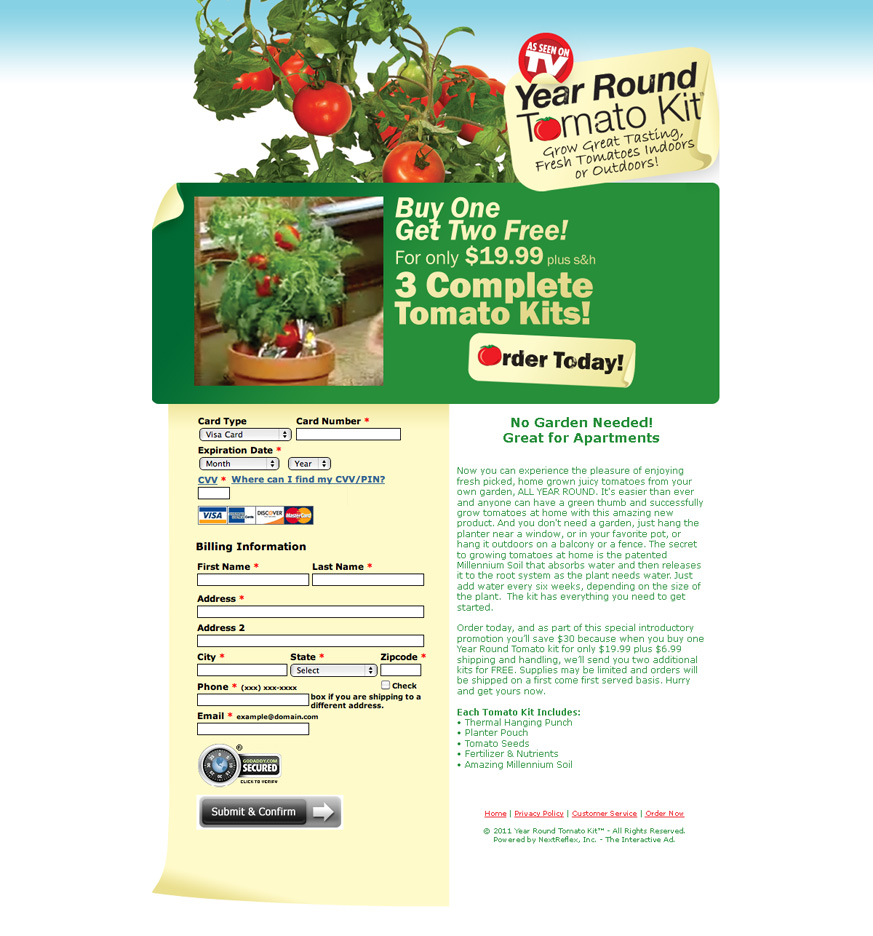 Year Round Tomato Kit